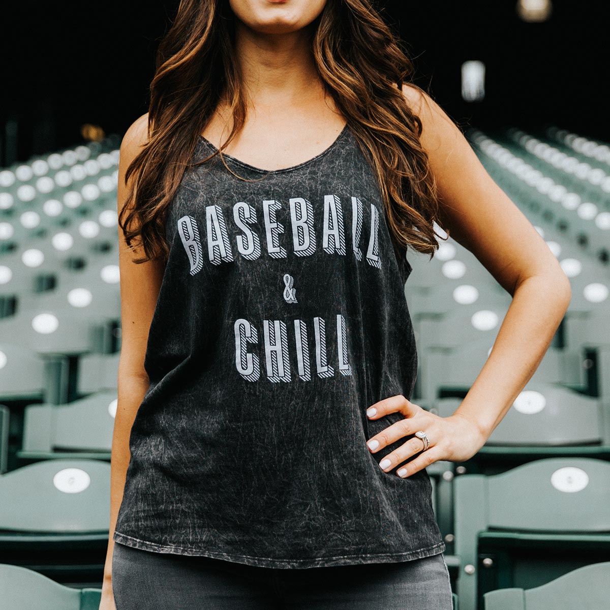 chill baseball shirt