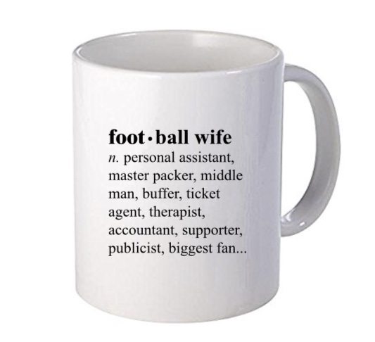 Football Wife Mug