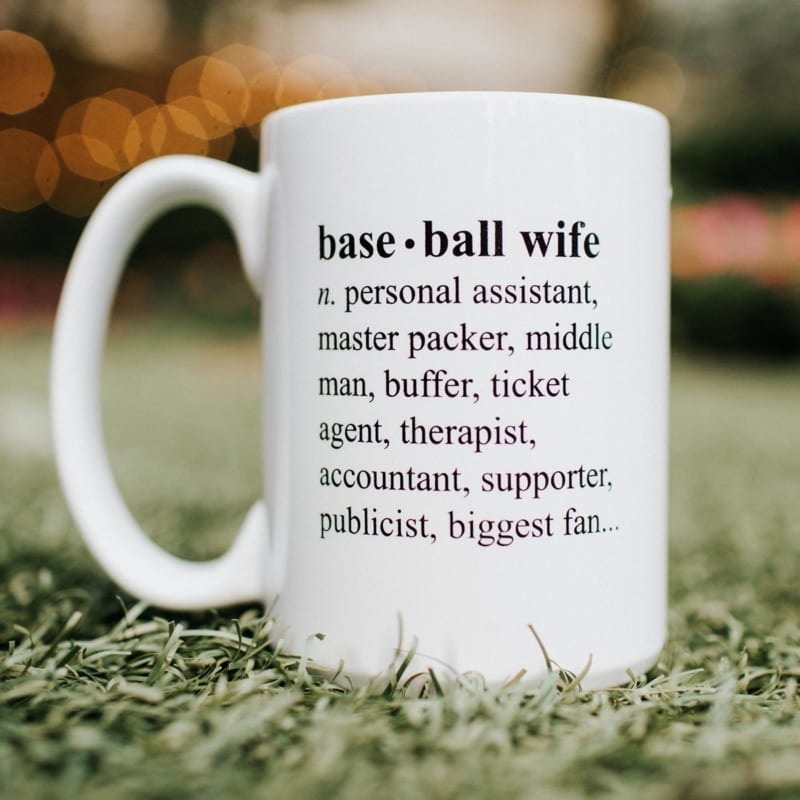 Baseball Wife Mug