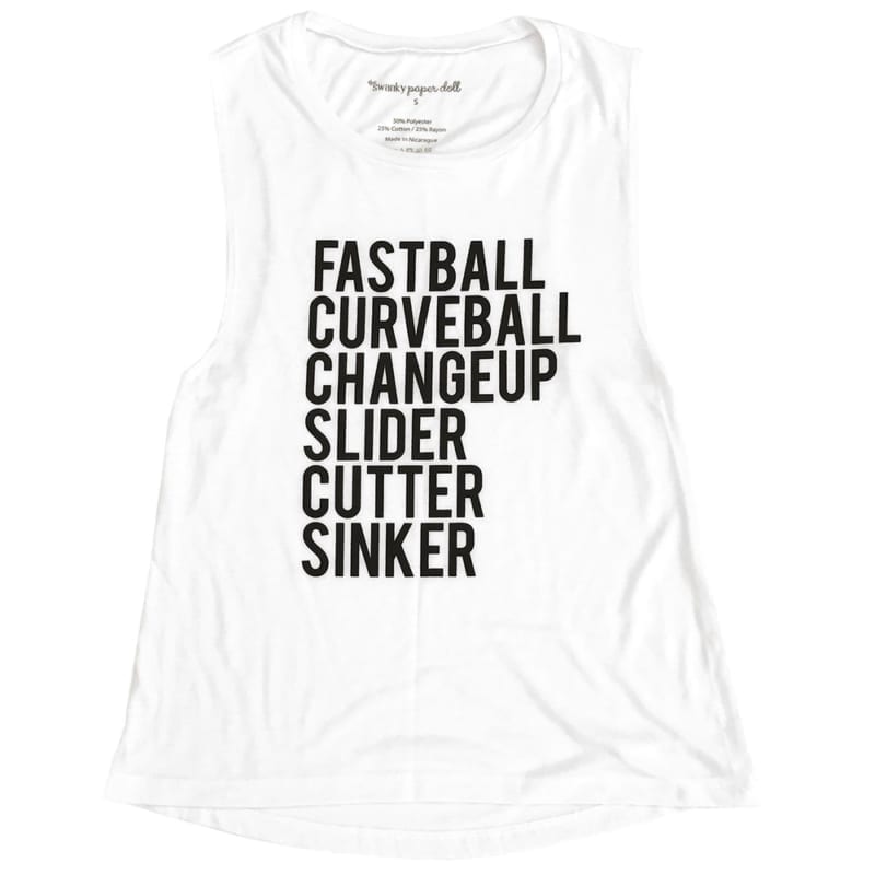 Pitchers Roll Call Muscle Tank
