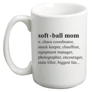 Softball Mom Mug